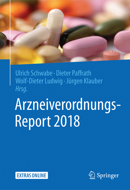 Cover der WIdO-Publikation Arzneiverordnungs-Report 2018